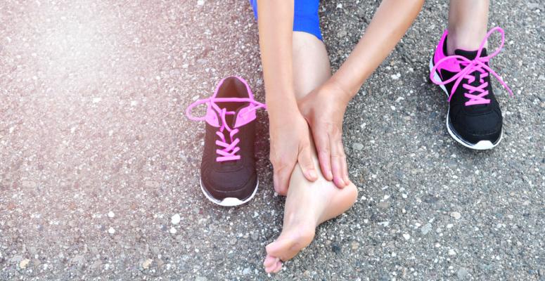 medial ankle pain